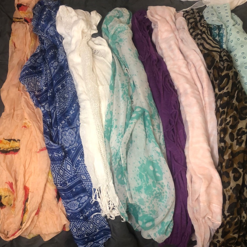 Assorted Scarves bundle (all for 1 price total)